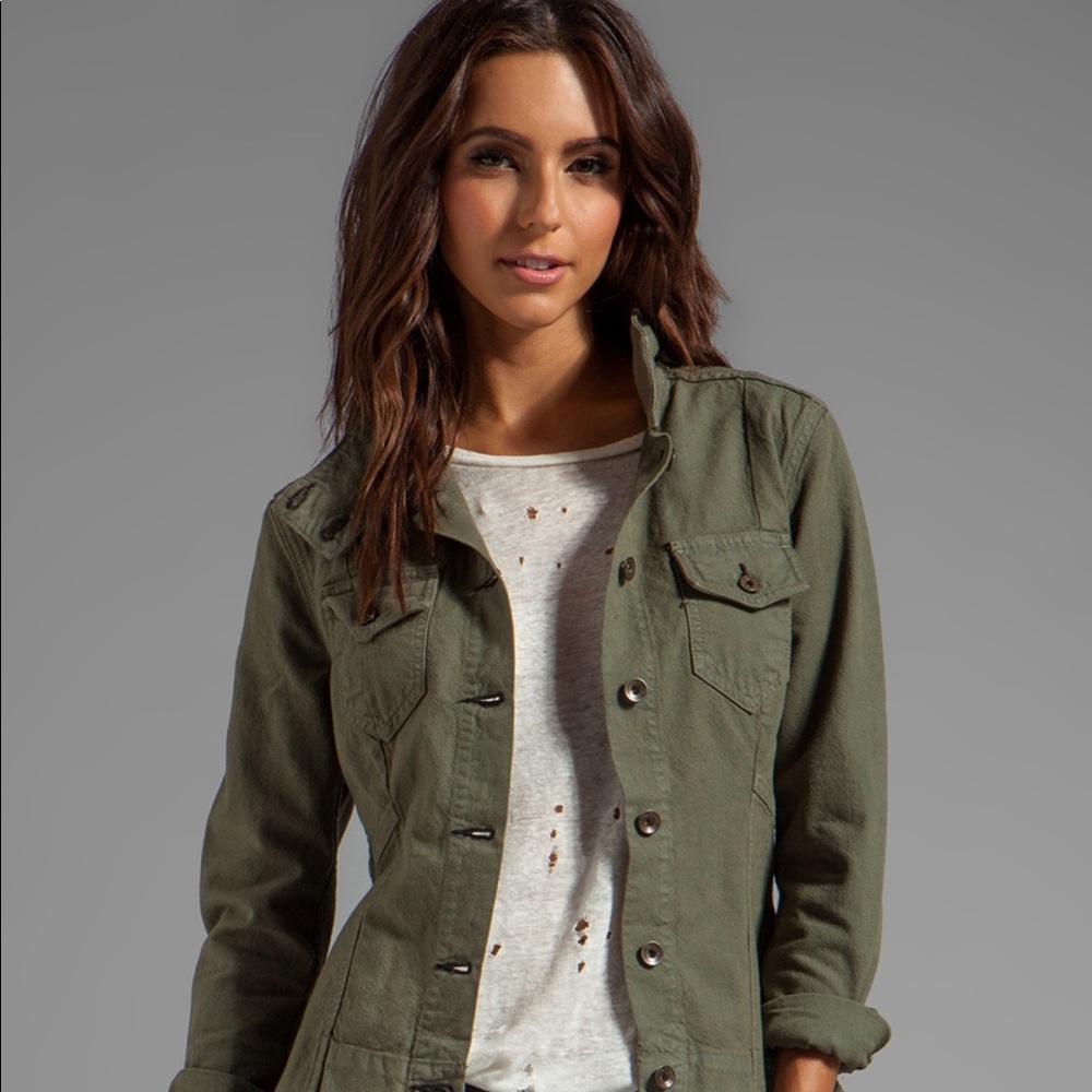 Rag & Bone Chamberlain Army Canvas Jacket